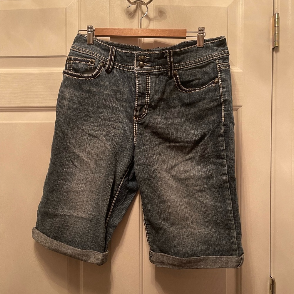 Code Bleu size 12 denim shorts